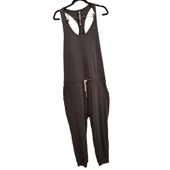 Vuori Pants - Vuori Polyester Forest Green Women's‎ Lux Sleeveless Jumpsuit Size M